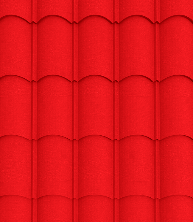 Trinity Orientile Roofing Sheet - Maasai Red1 28G Matte