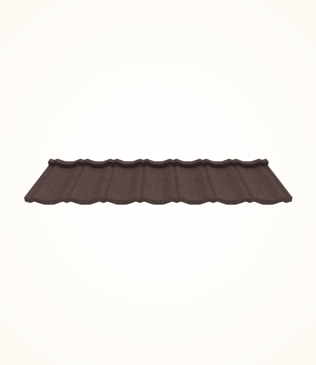 Stone Coated Classic Roofing Tiles - Chocolate Brown
