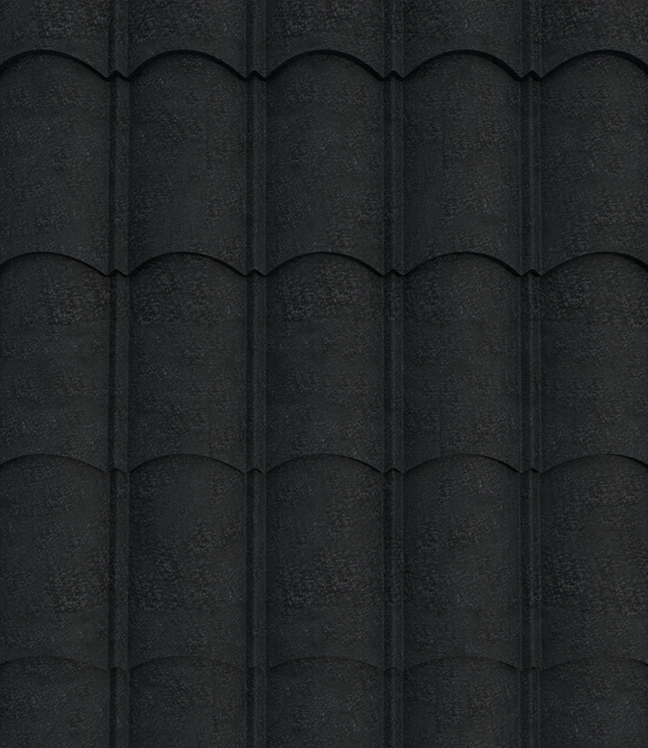 Trinity Orientile Roofing Sheet - Charcoal Grey1 28G Matte